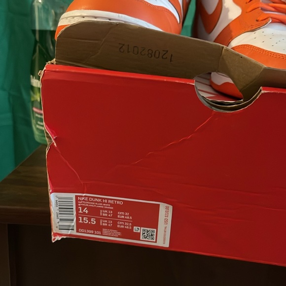 Nike dunks high Syracuse 2021 - Picture 7 of 7